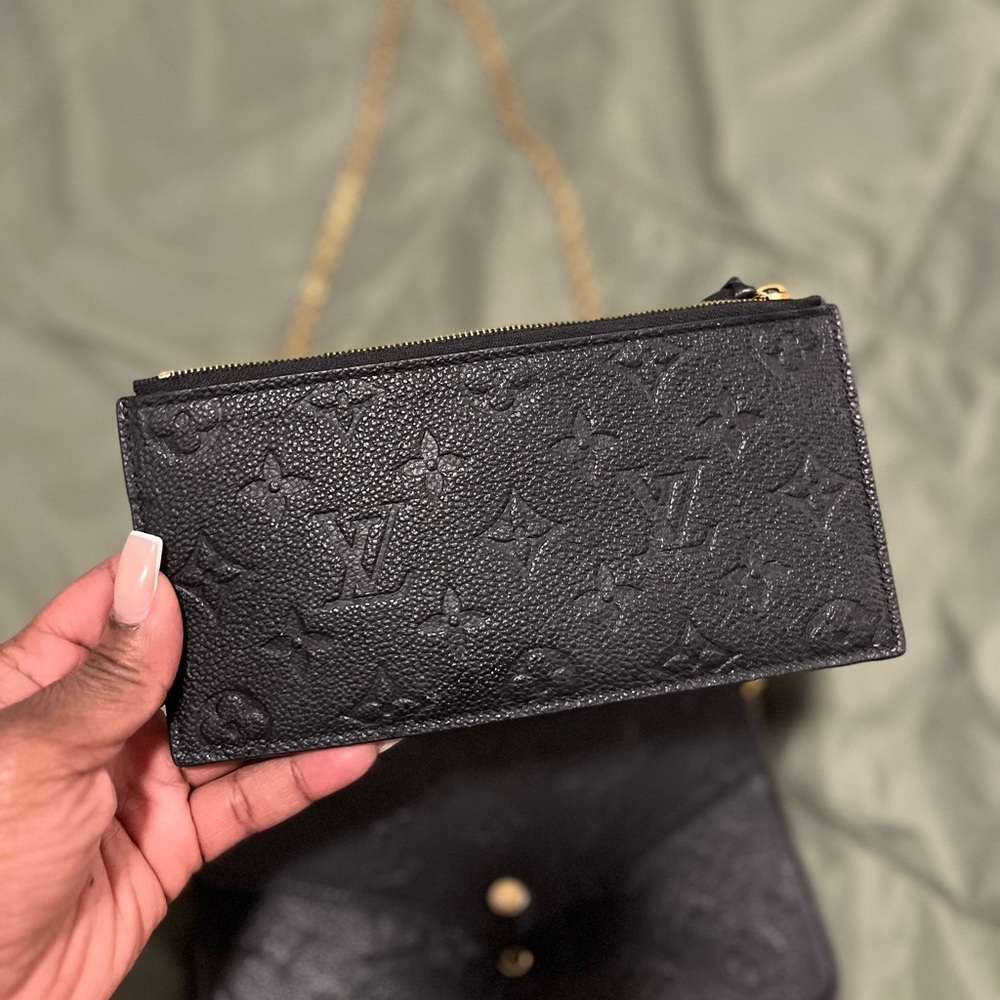 Louis Vuitton Feliche a pouch w/ gold chain - Picture 7 of 8